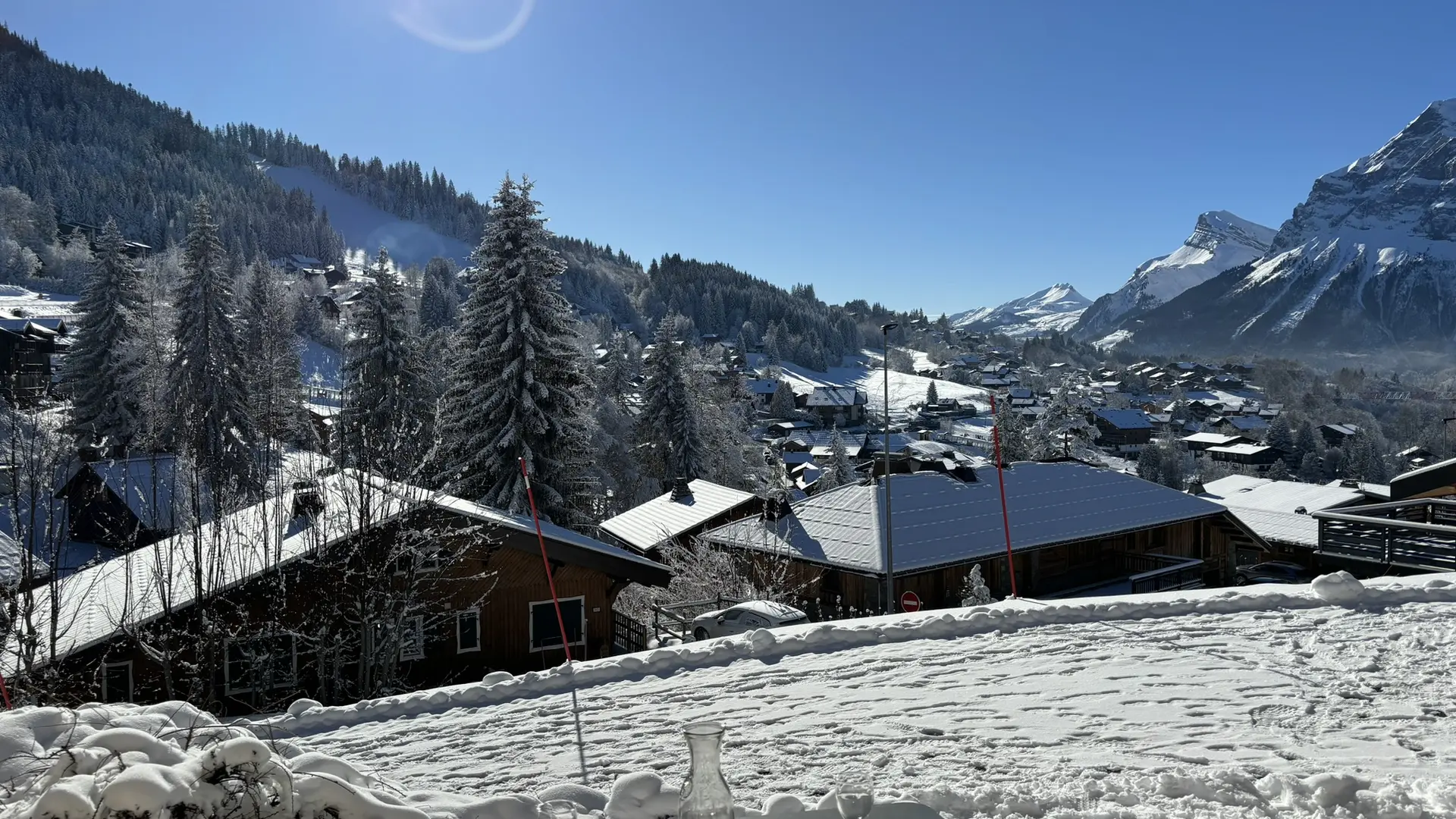 Terrasse hiver