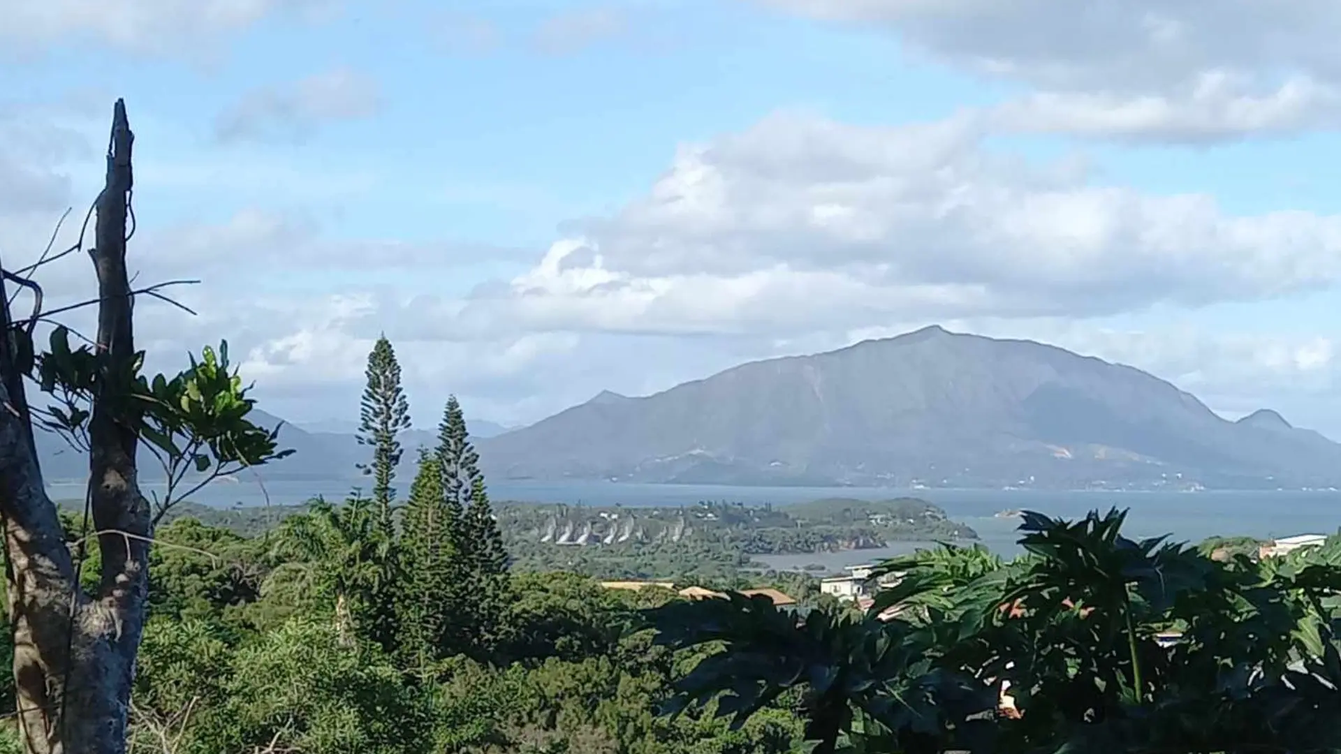 La vue sur le Mont Dore