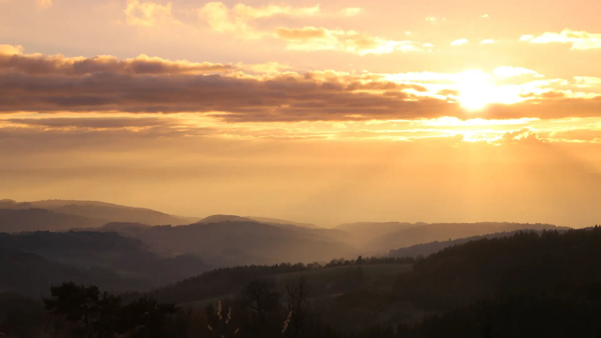 Coucher de soleil