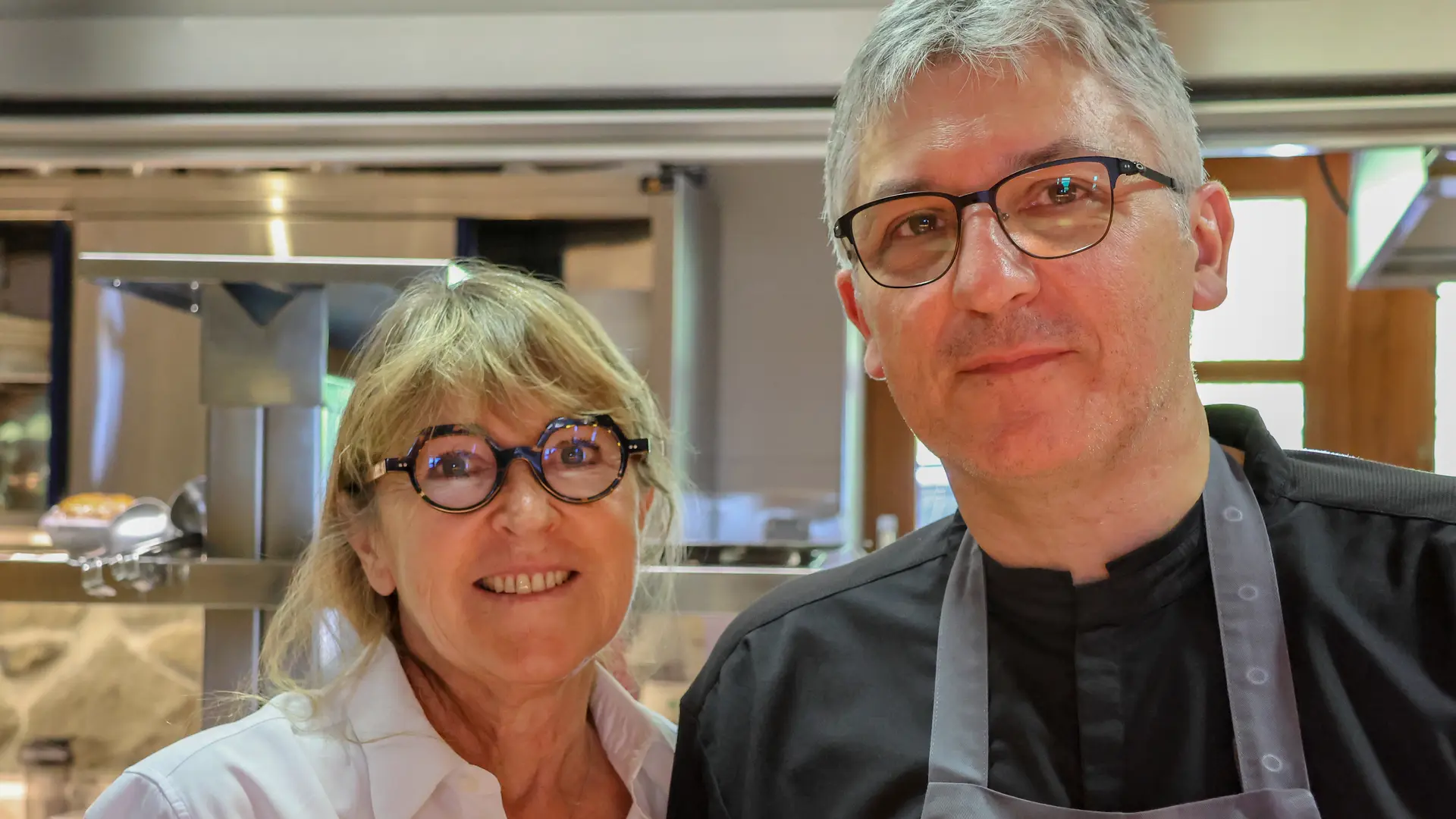 Armelle et Pascal, le chef