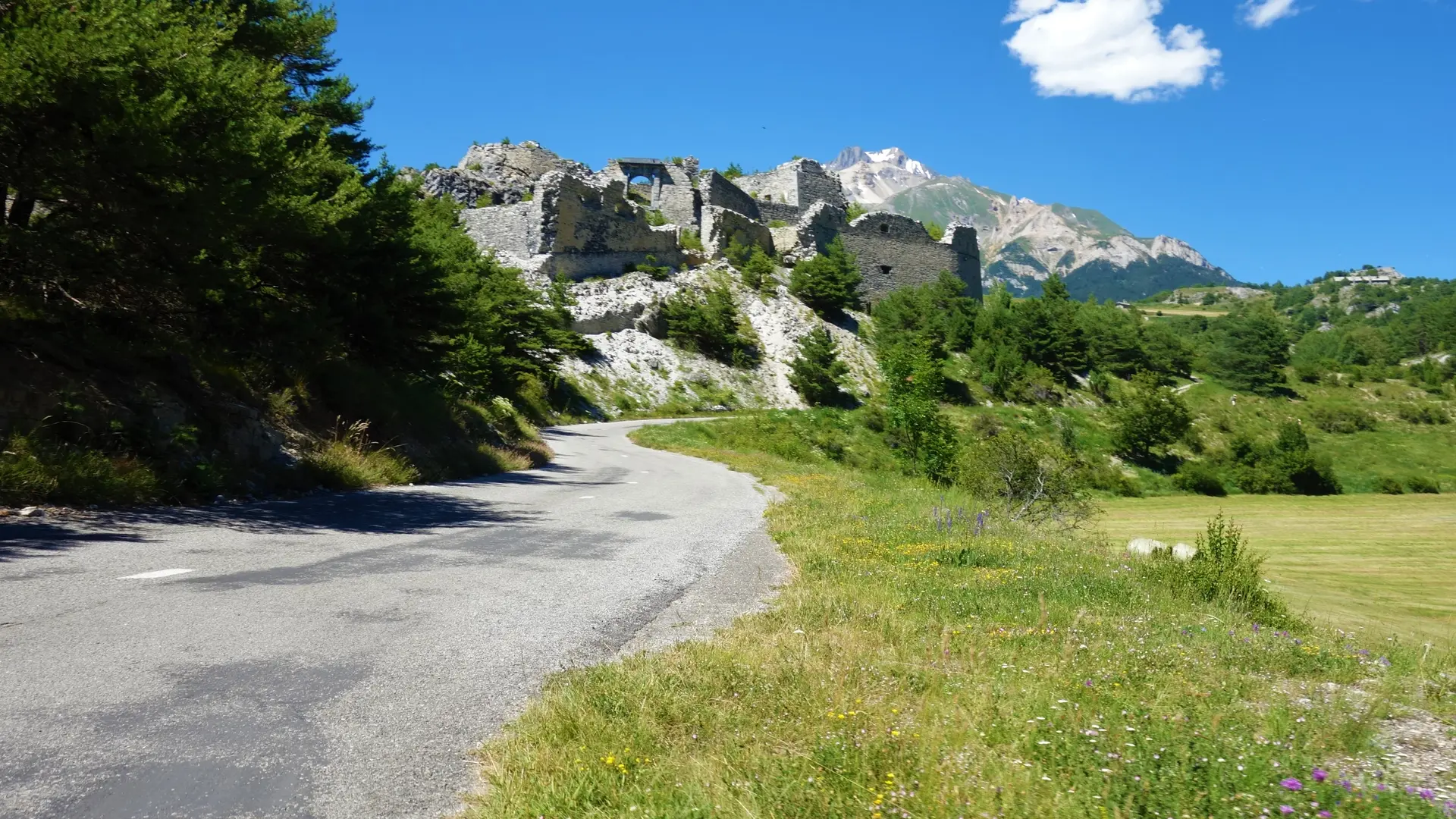 vers Aussois et le fort de l'Esseillon