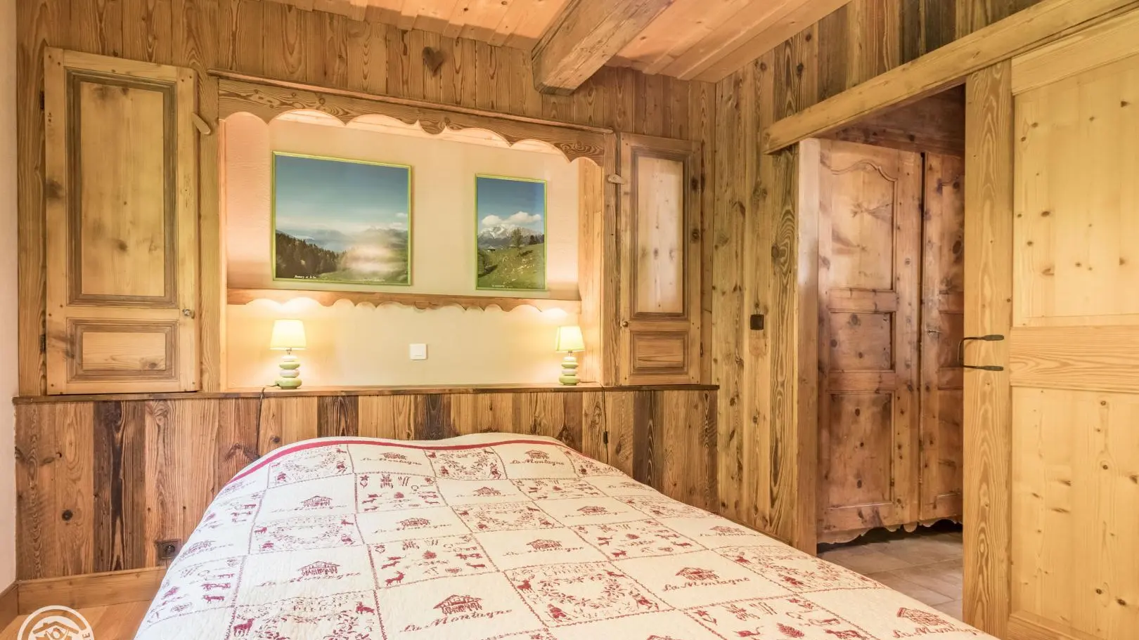 chambre de la suite parentale au rez de chaussée