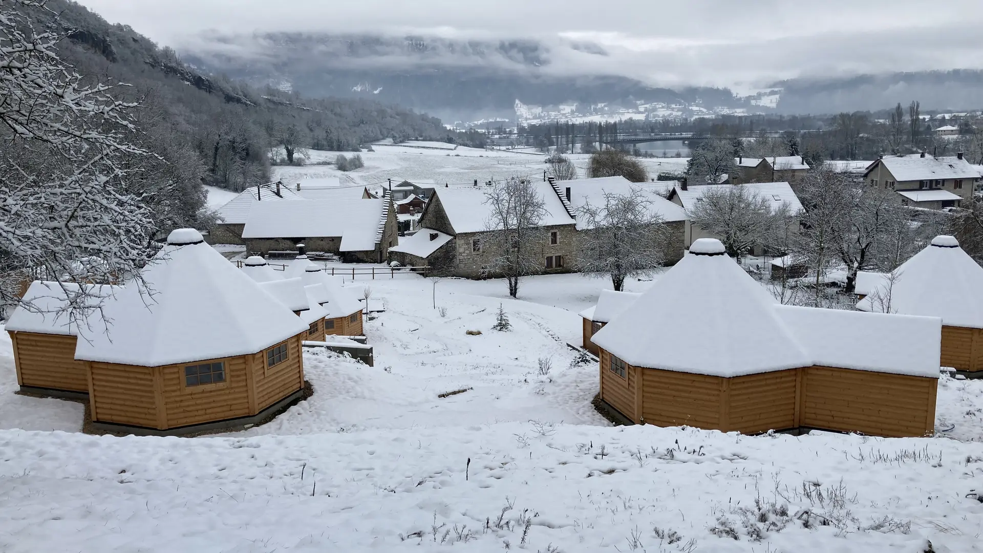 Les kotas sous la neige