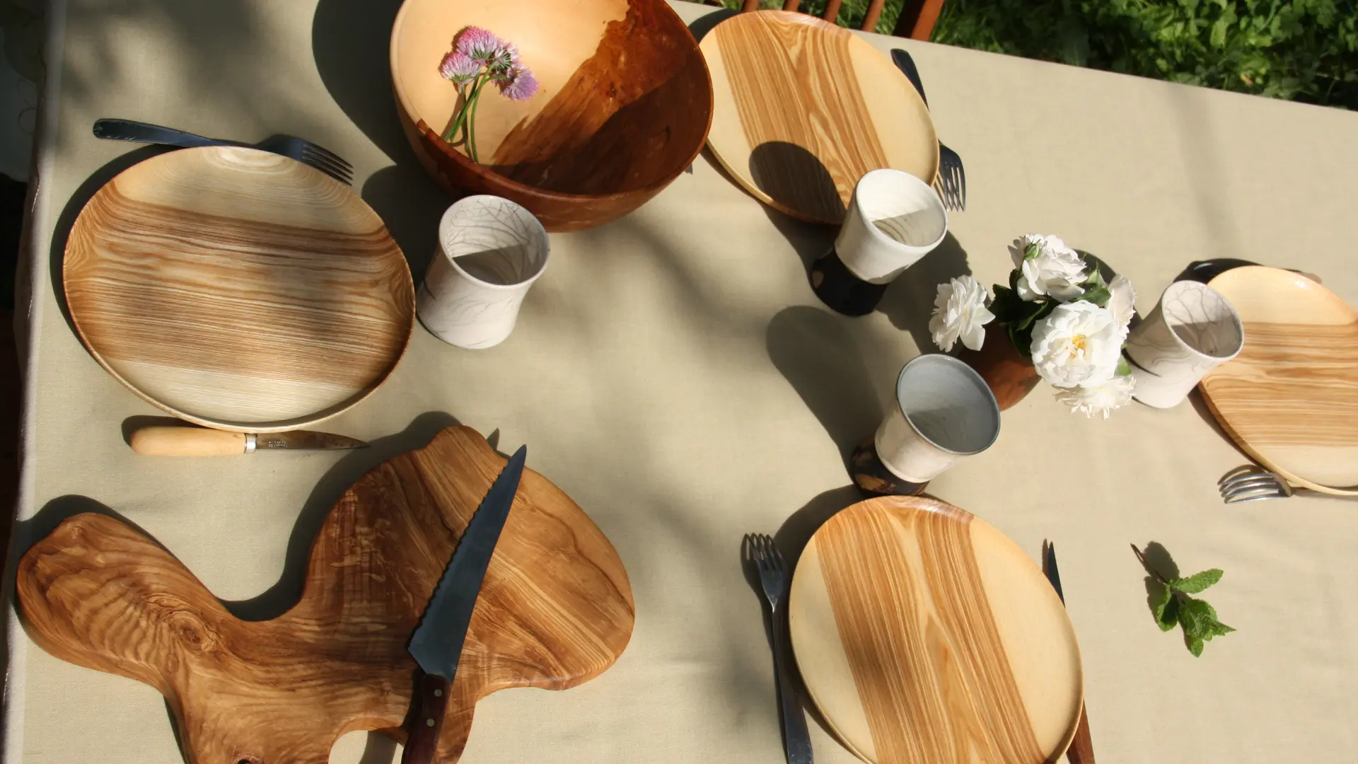 Vaisselle en bois