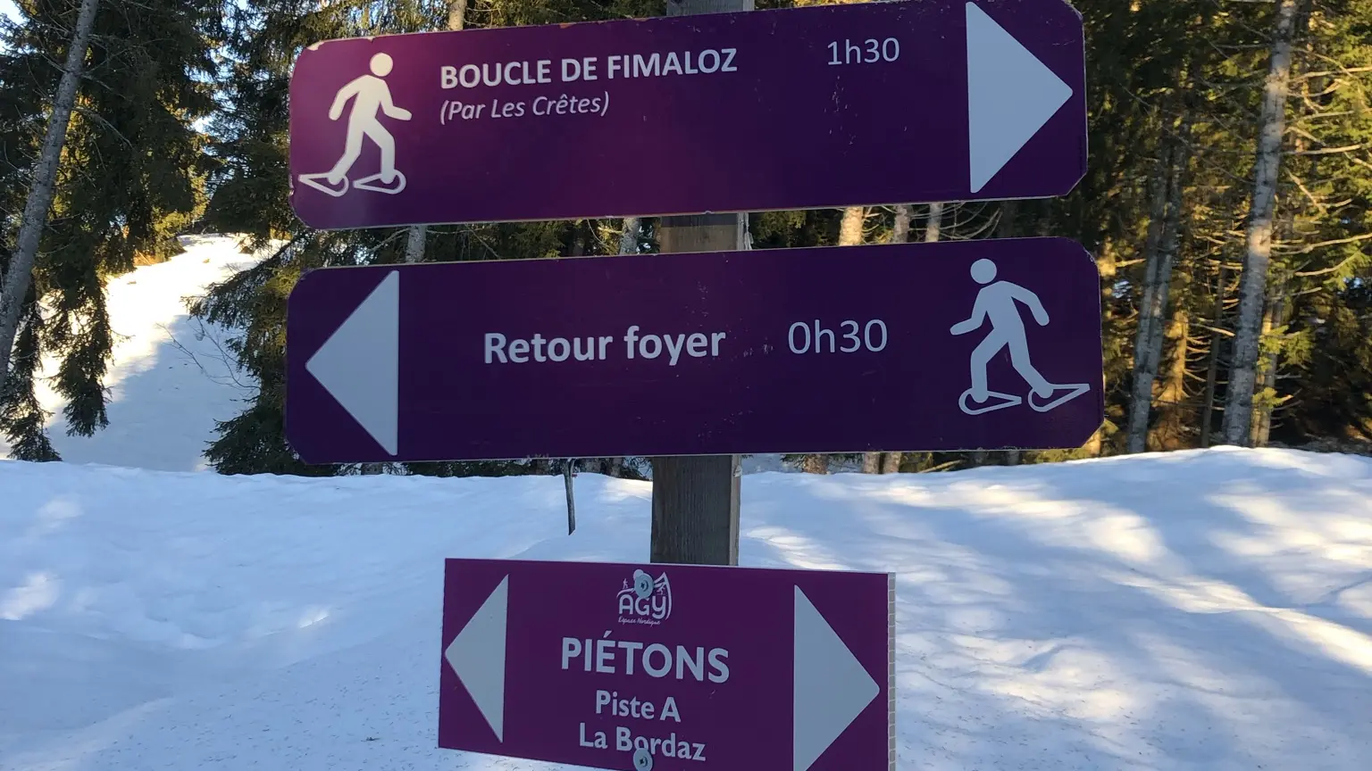 Panneau signalétique