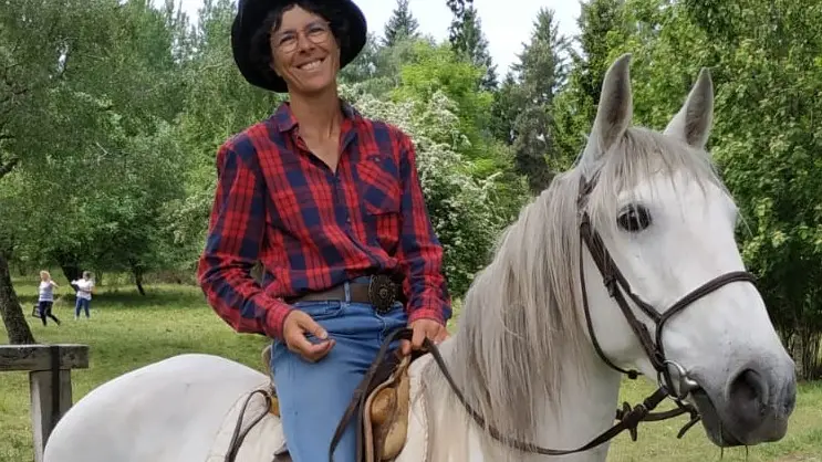Claire, enseignante et guide tourisme équestre