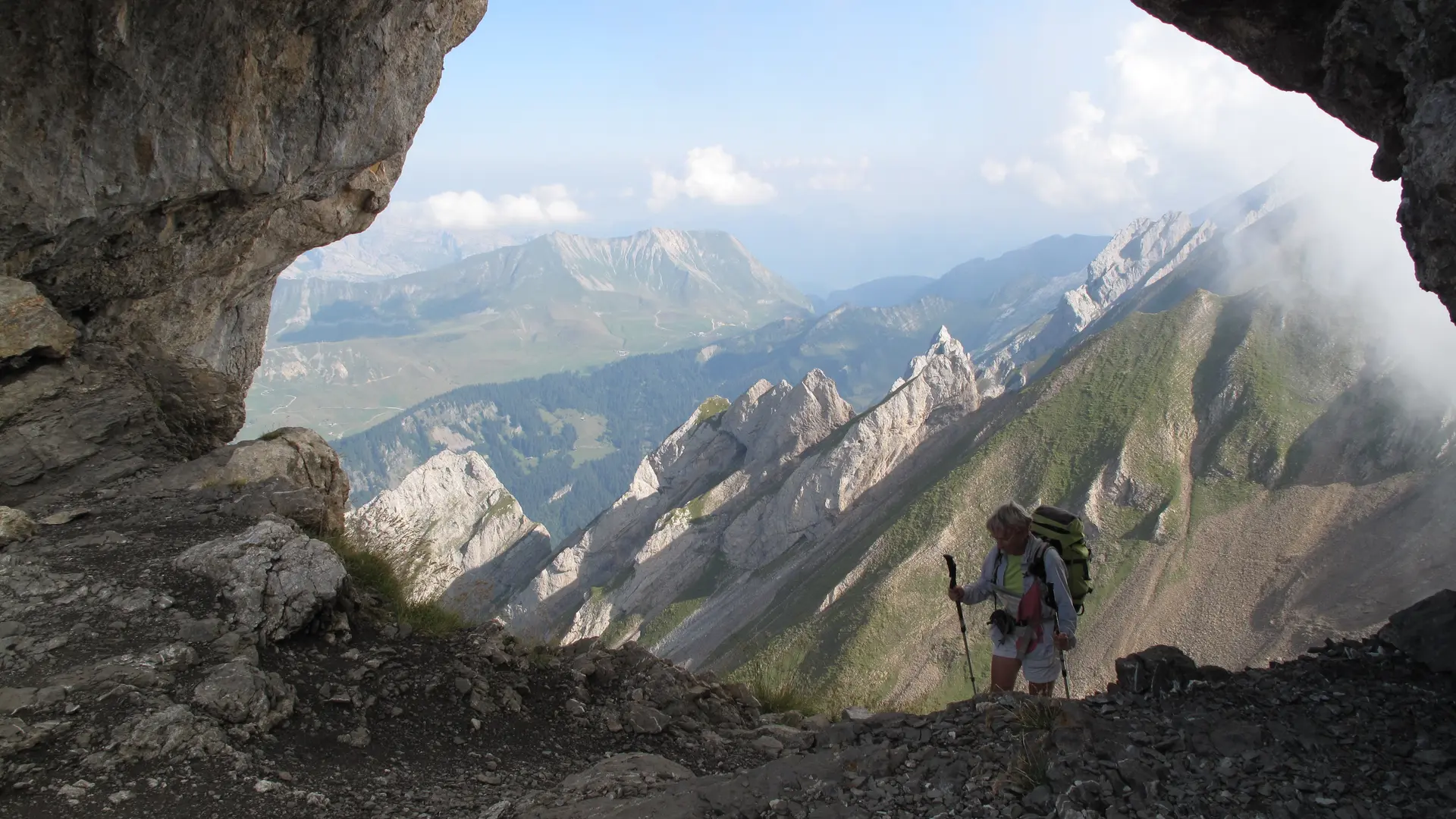 Arrivée au Tour de la Mouche