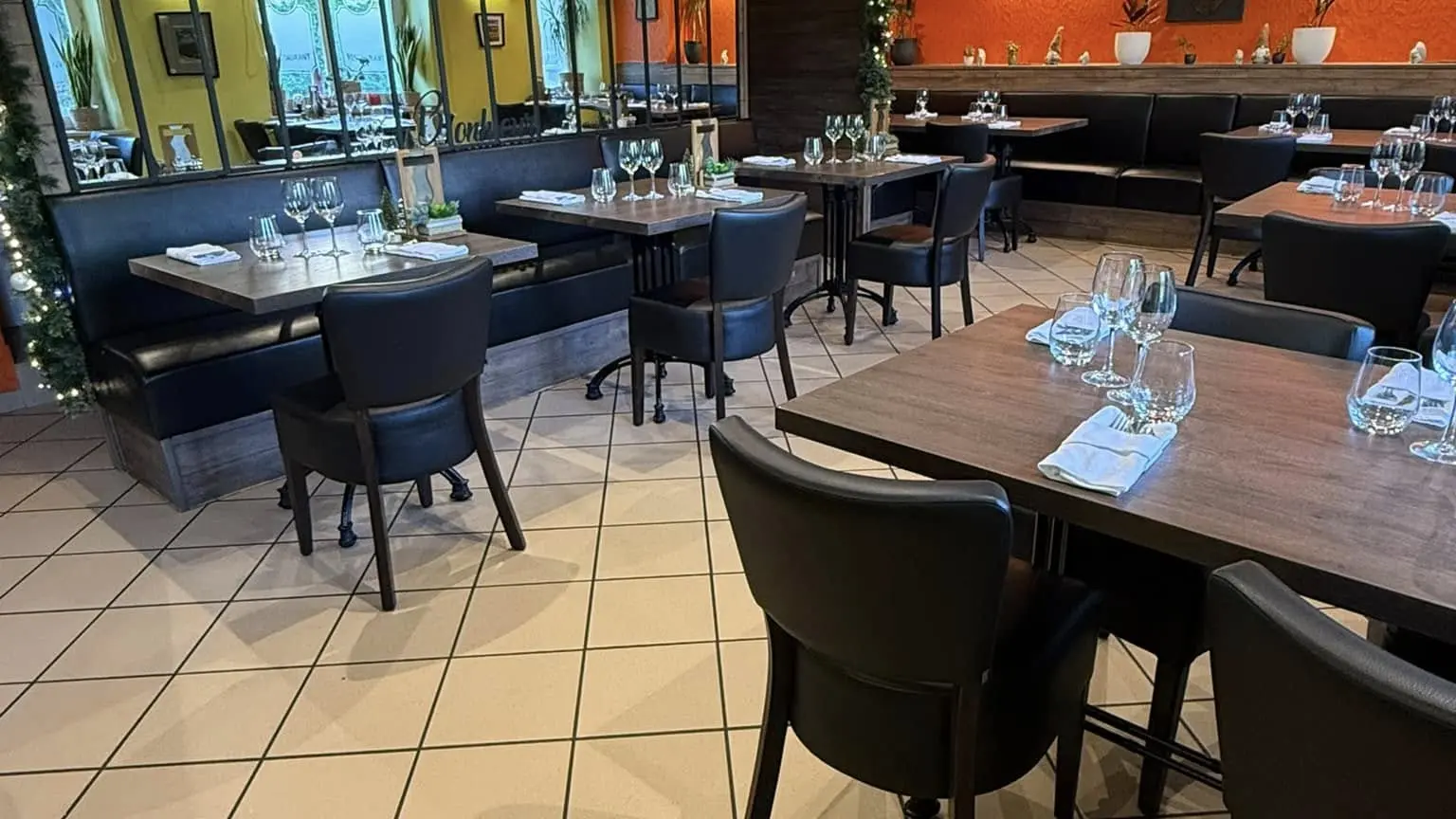 La salle du restaurant