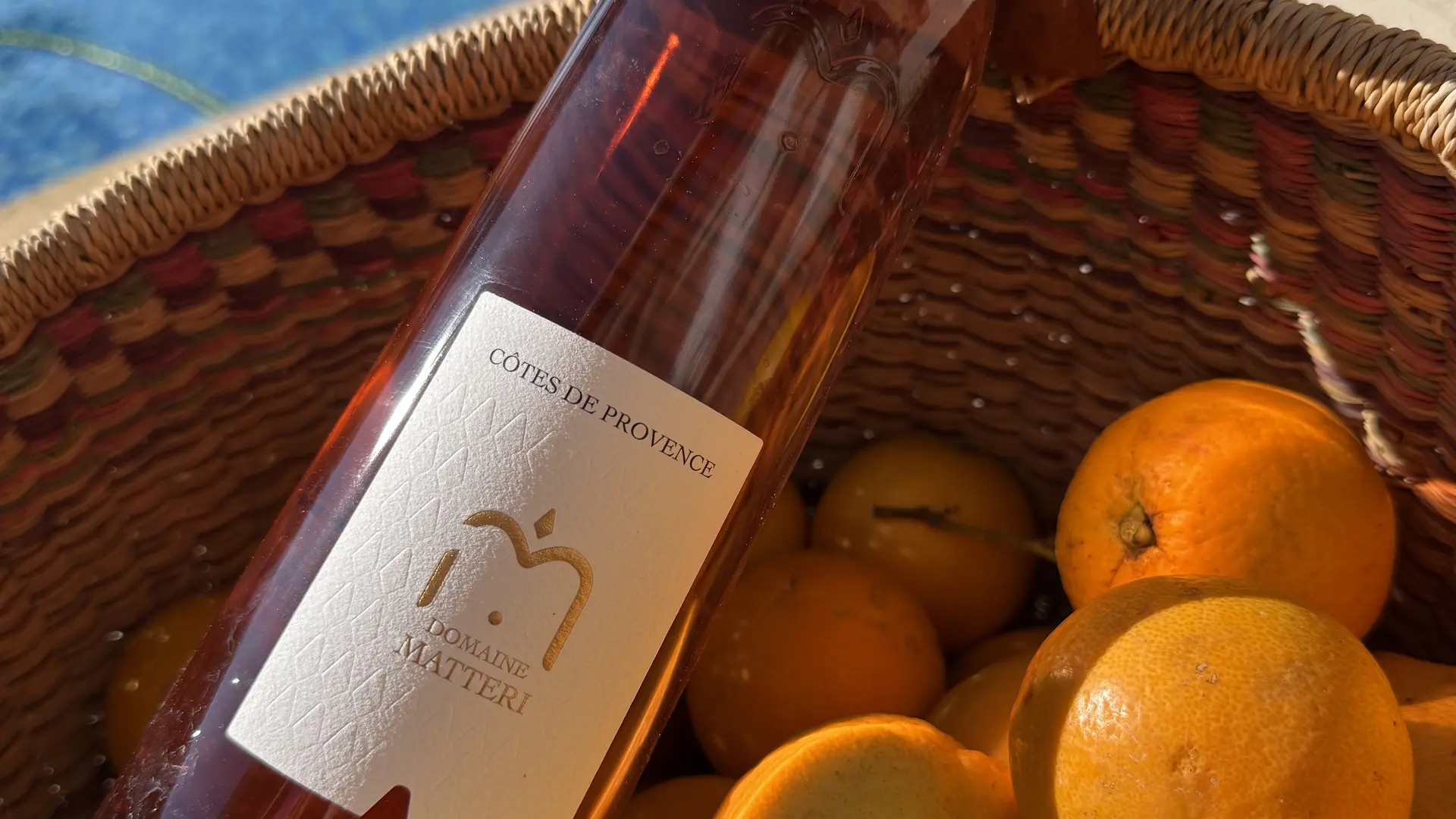 Vin rosé du domaine viticole Matteri - Hyères