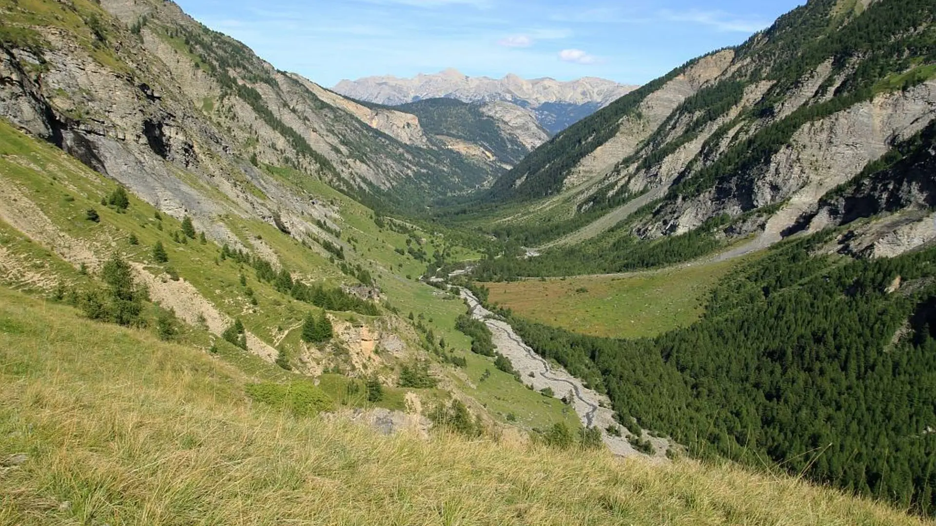 Vallon du Fournel depuis Serre Daurelle