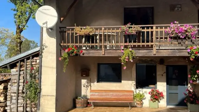 Le gîte, situé au premier étage