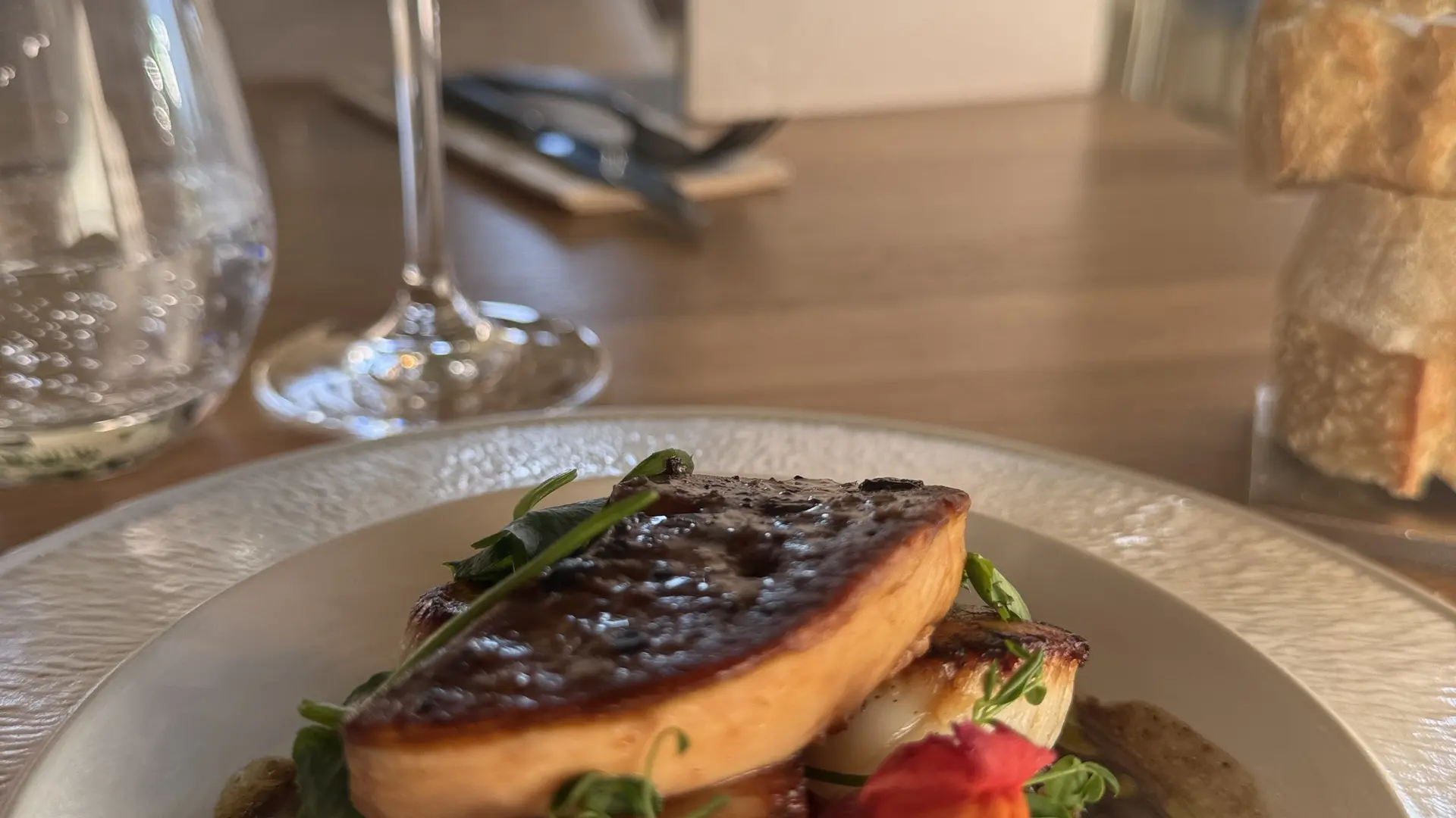 Plat restaurant LaFlora Mougins