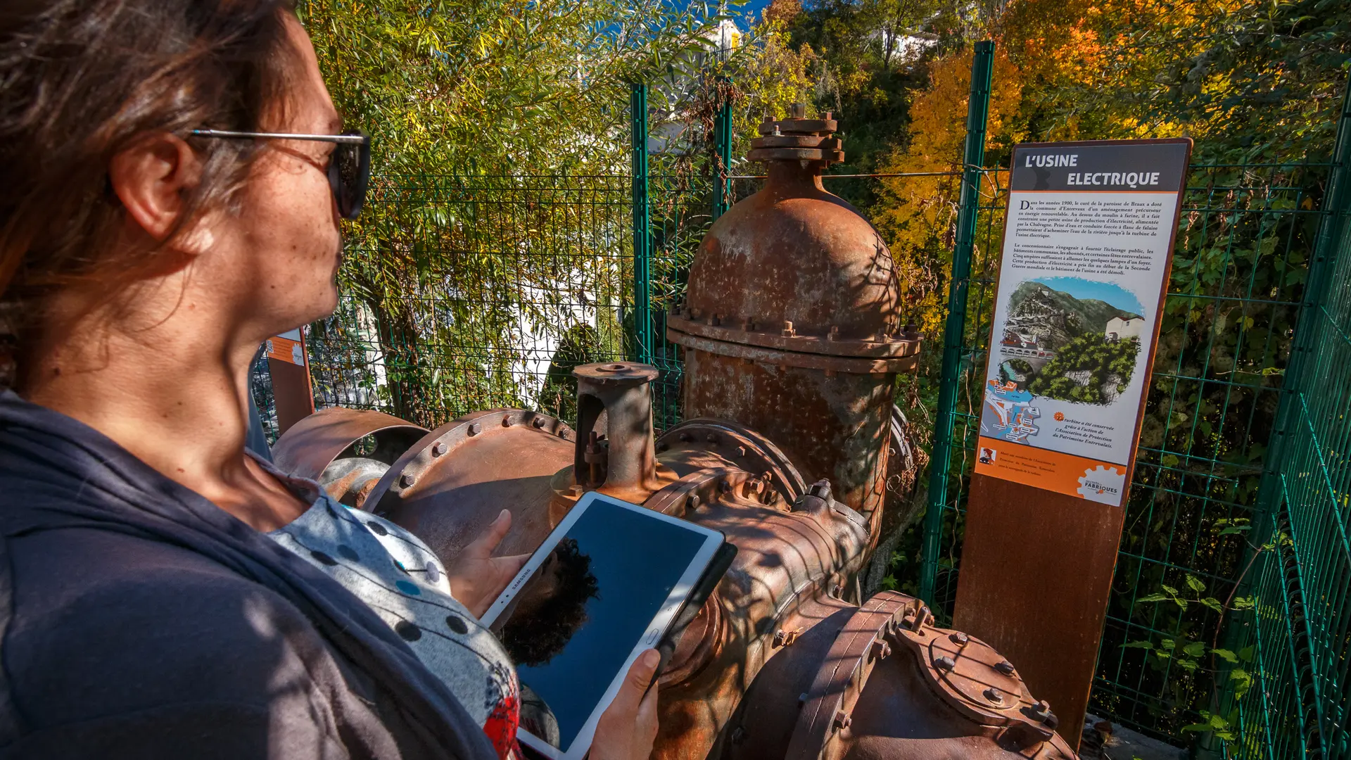Sentier les moulins d'Entrevaux