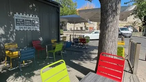 Le Café du Lycée_L'Isle-sur-la-Sorgue terrasse