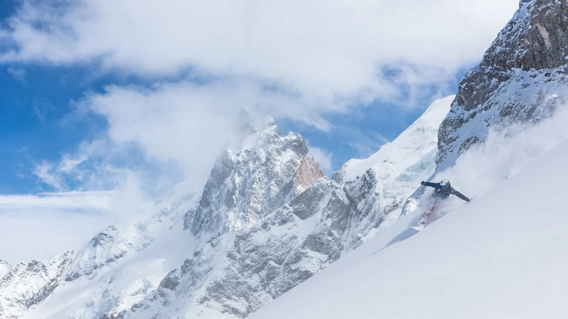 Freeride dans les Vallons de la Meije - La Grave