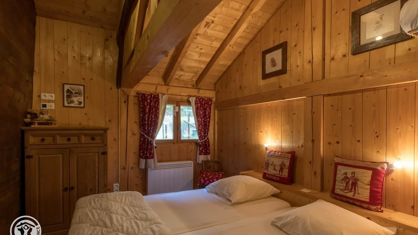 Chambre 1 (2 lits de 90x190)