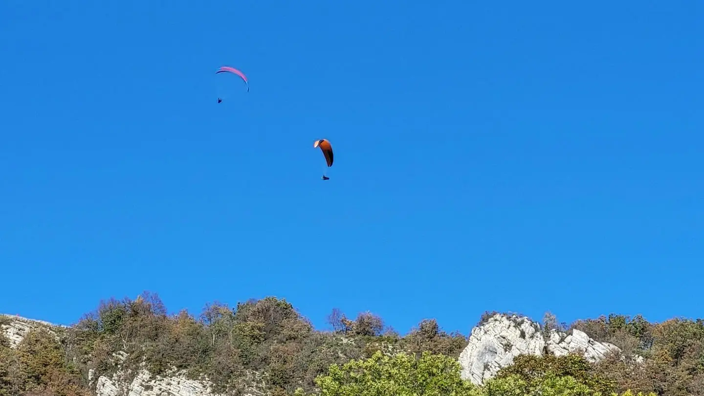 Aire d'envol du plateau de Jargoy juste au dessus du gîte