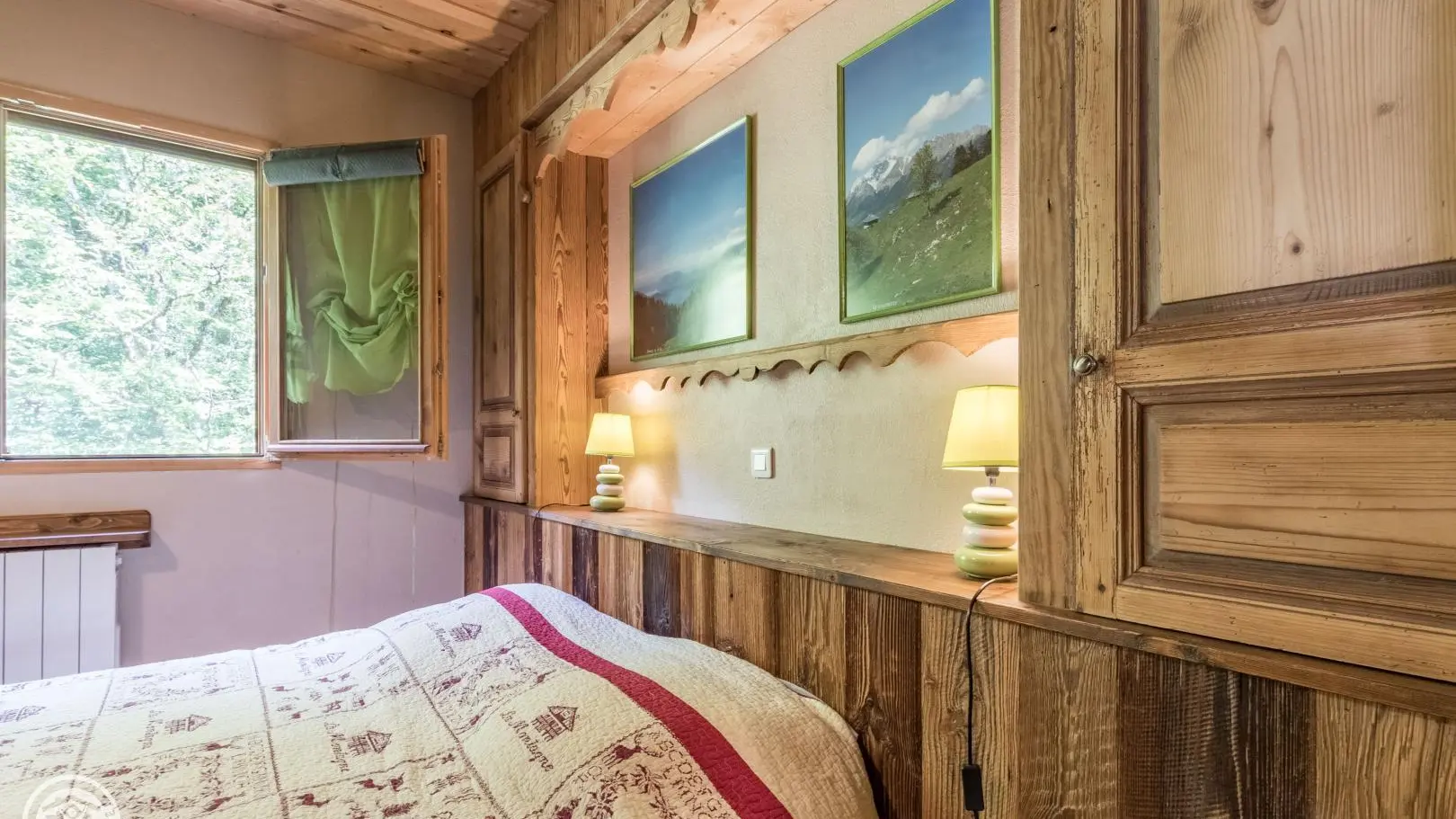 chambre de la suite parentale au rez de chaussée