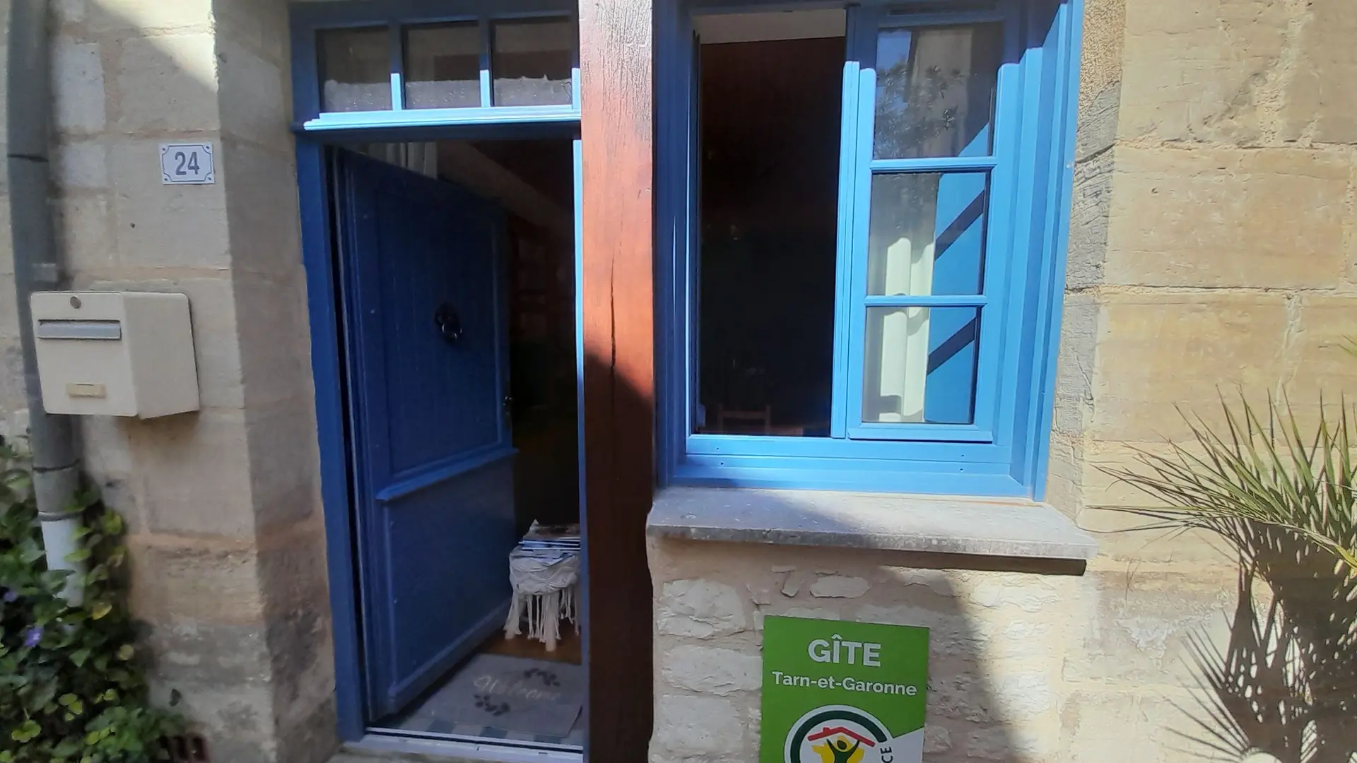 L'entrée de la Maison de Julie