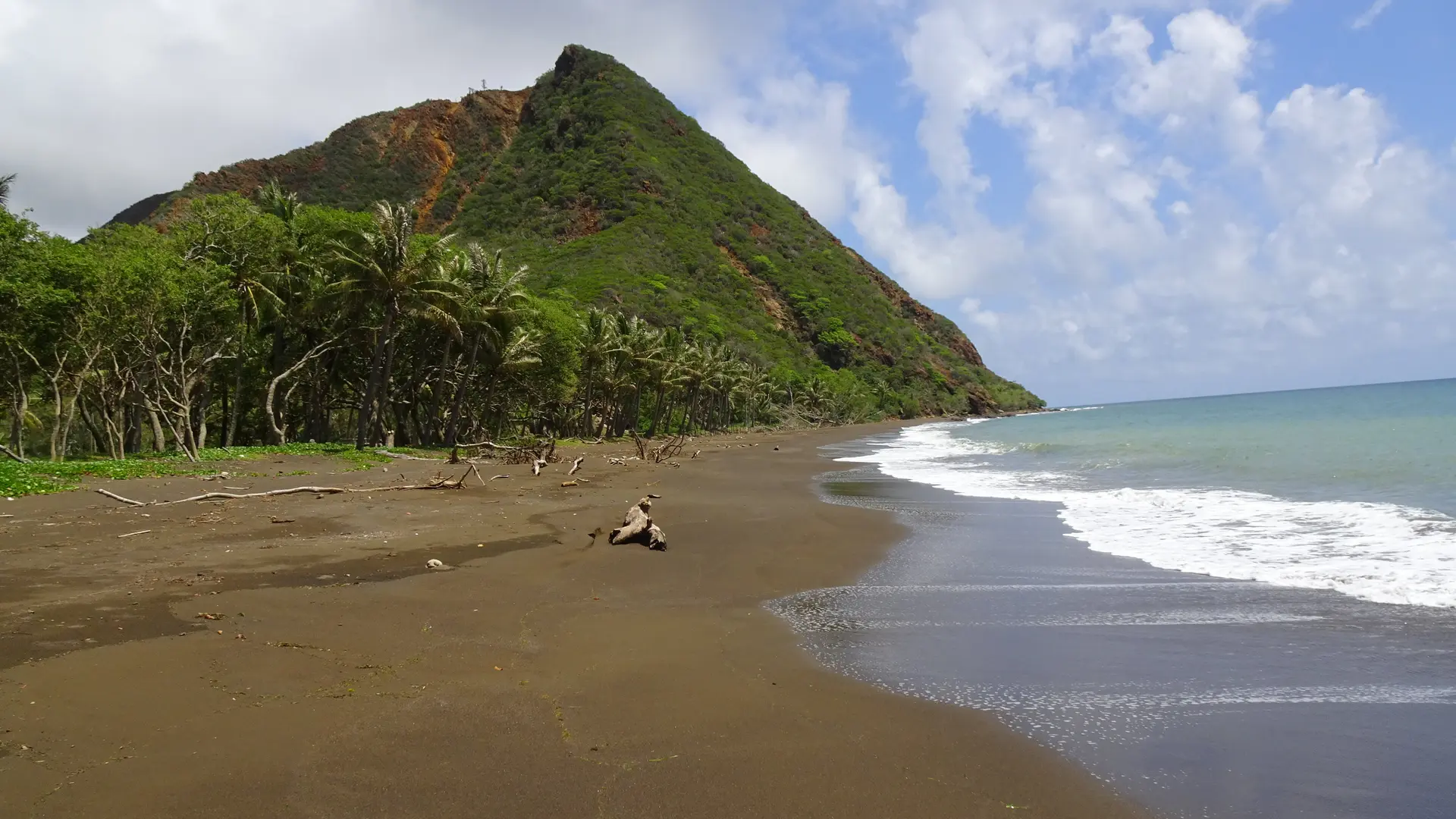 Plage du camping d'Ouroué