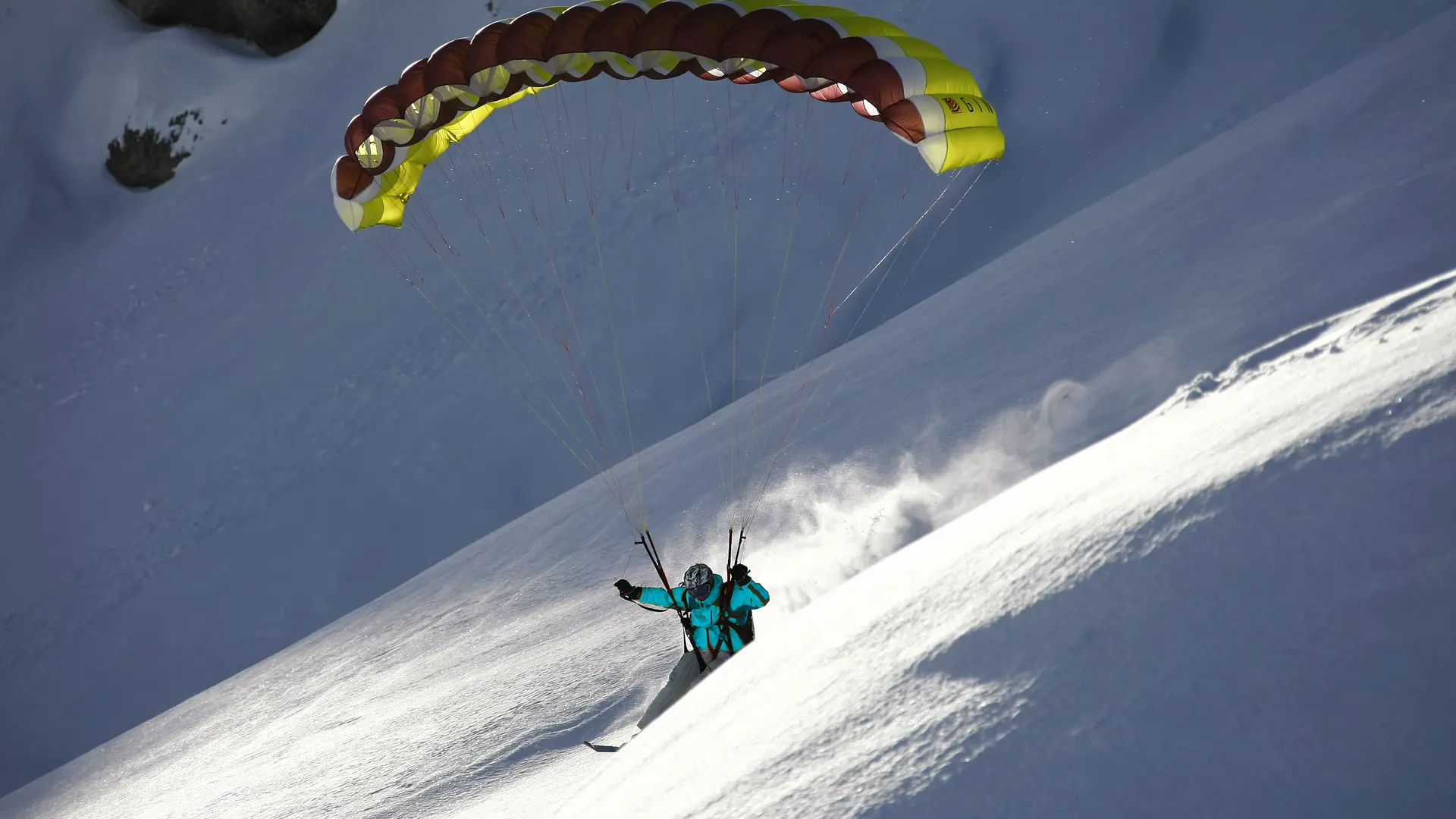 Speed riding au Grand-Bornand