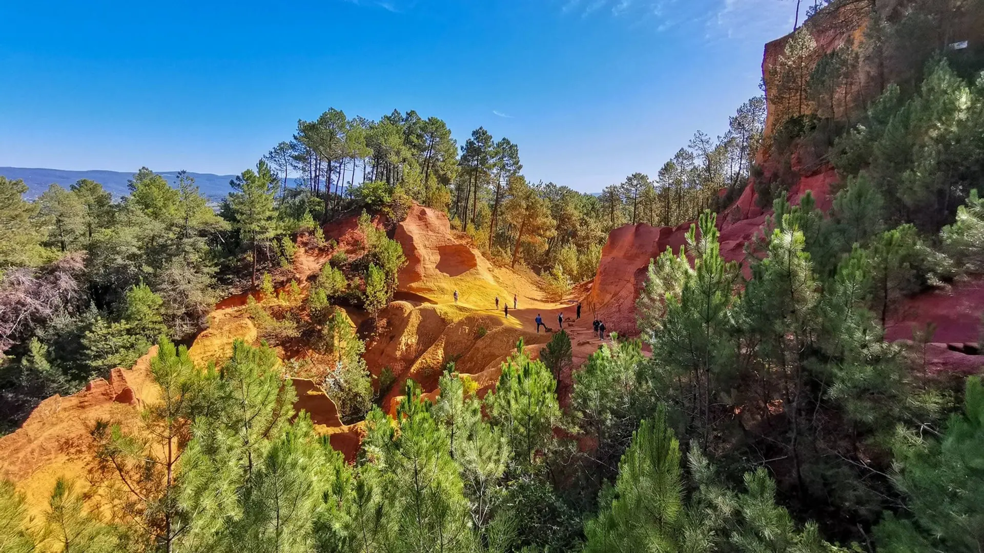 Sentier des ocres de Roussillon