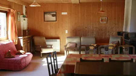 Salon-Salle à manger-Les Lanfiannes Plateau des Glières
