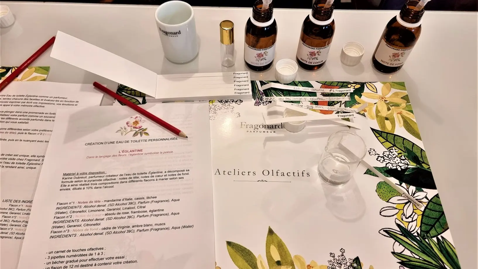 Atelier olfactif Fleur de l'année