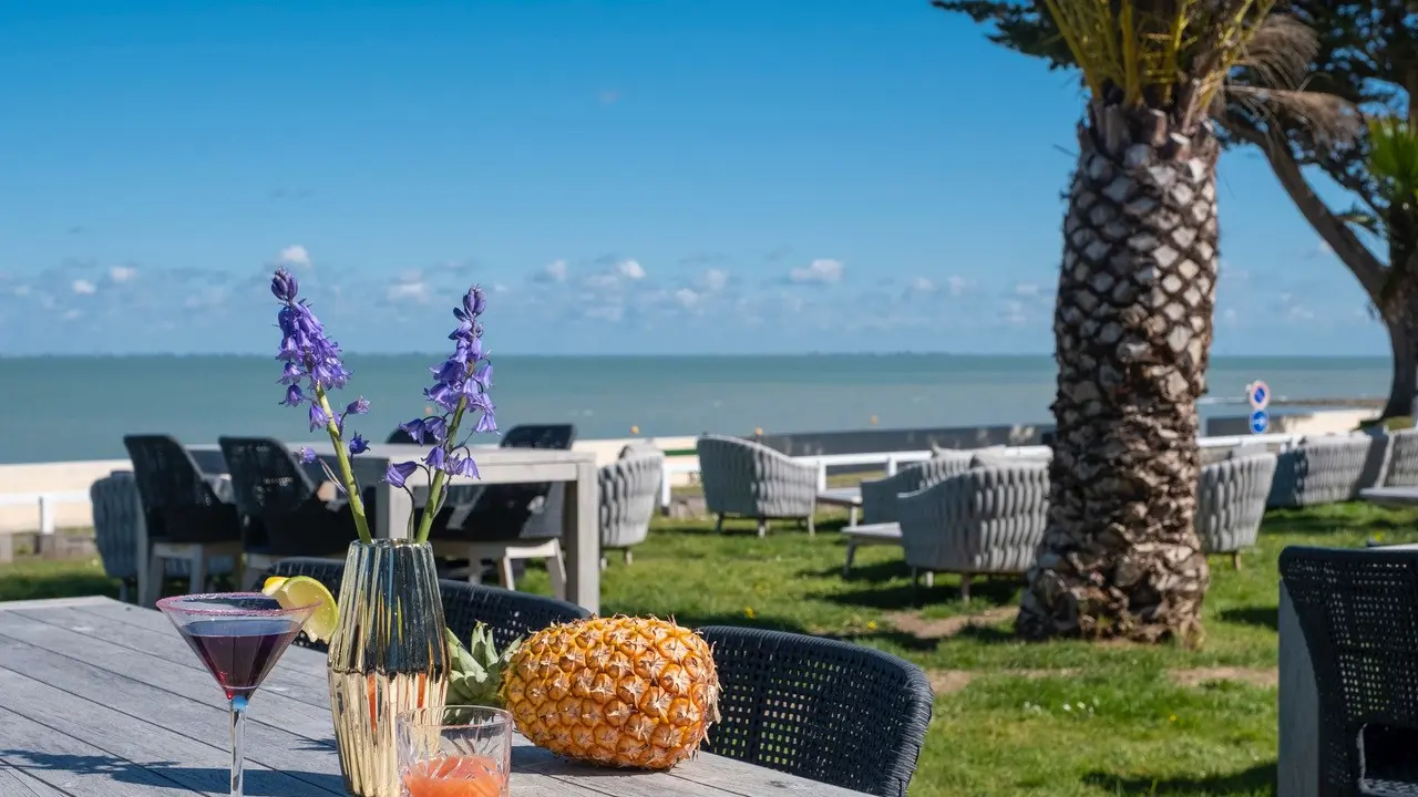 Terrasse de La Brasserie de la Plage