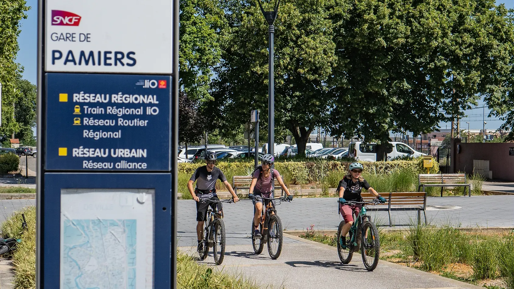 GT VTT Ariège Pyrénées Gare de Pamiers