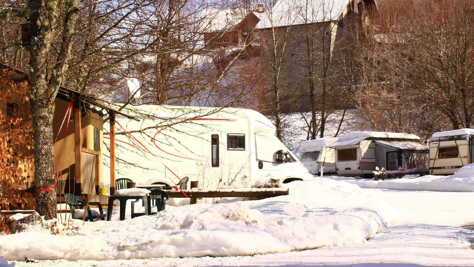 Le camping l'hiver