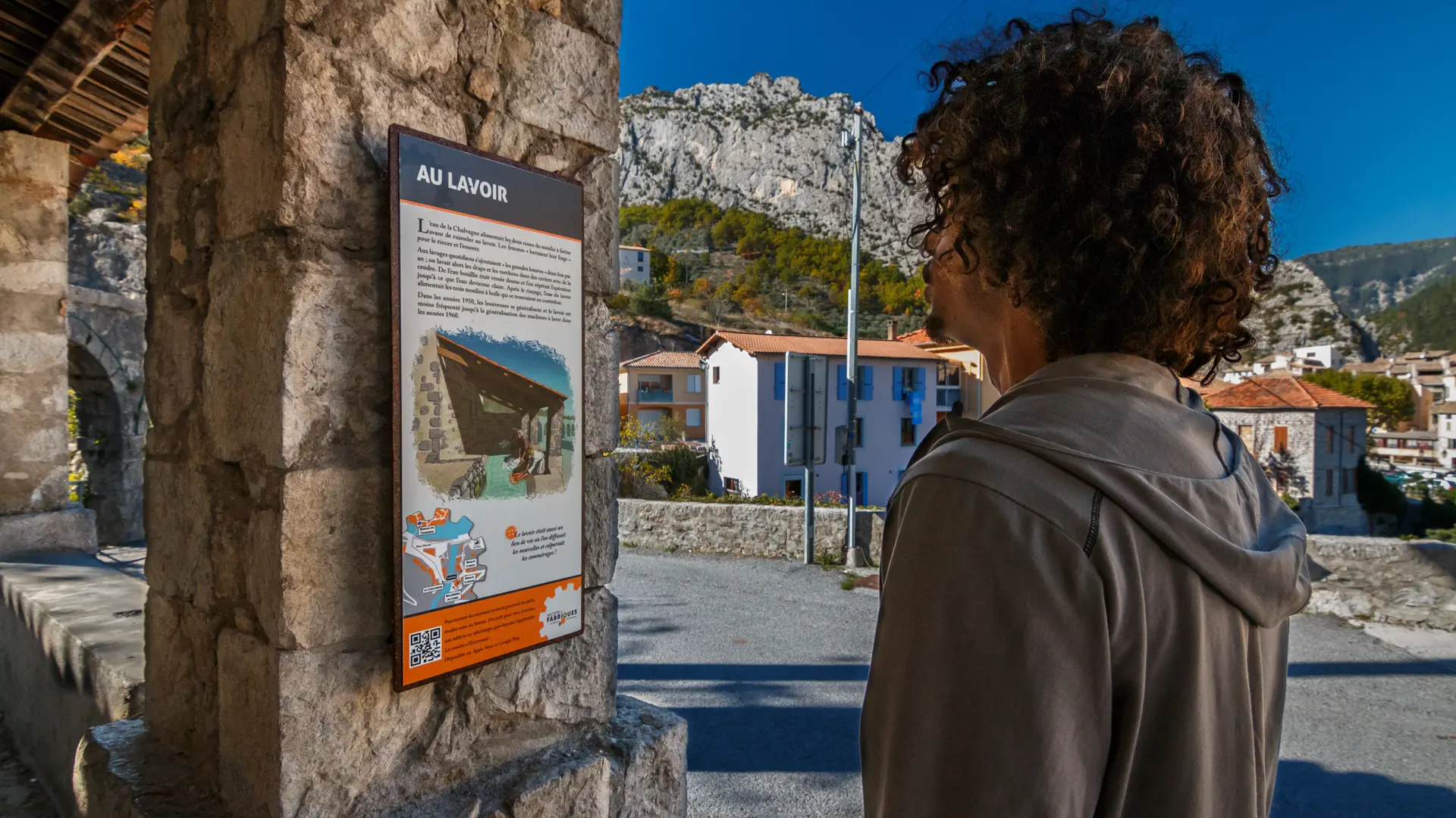 Sentier les moulins d'Entrevaux