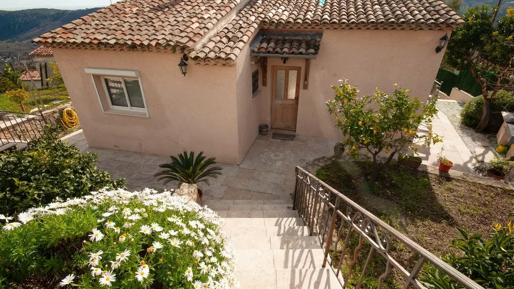 Gîte Villa Marito-Entrée-Le Bar sur Loup-Gîtes de France Alpes-Maritimes