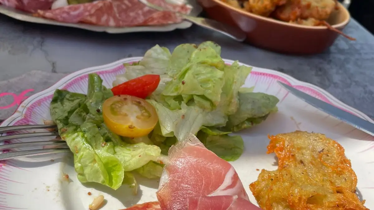 Plat buvette du Roc d'Enfer