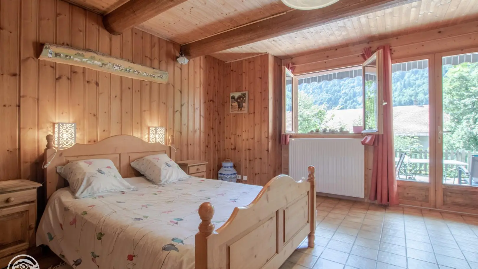 Chambre 1 avec 1 lit 140.