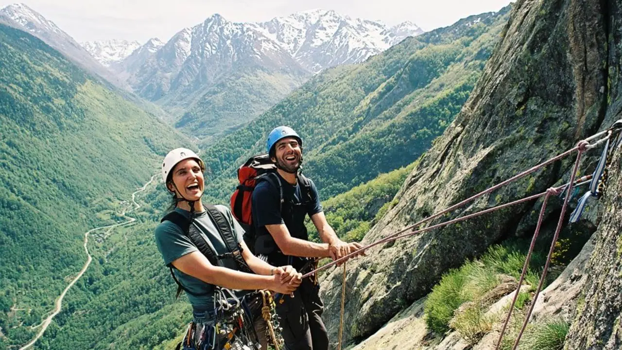 Escalade avec Maël