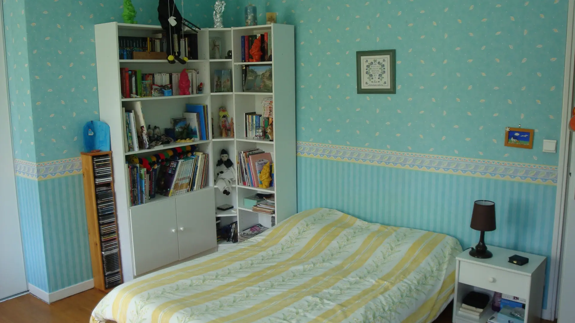 chambre côté lit