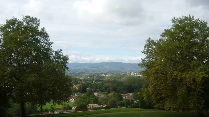 Vue des chambres