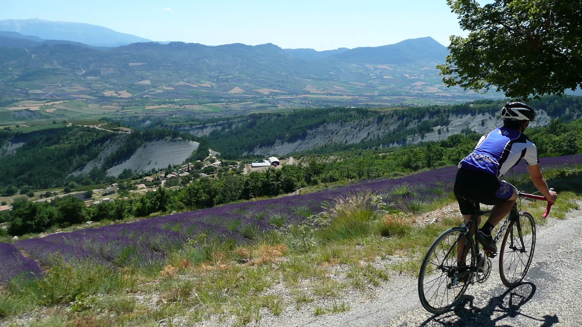 Col de Soubeyrand depuis St Sauveur Gouvernet