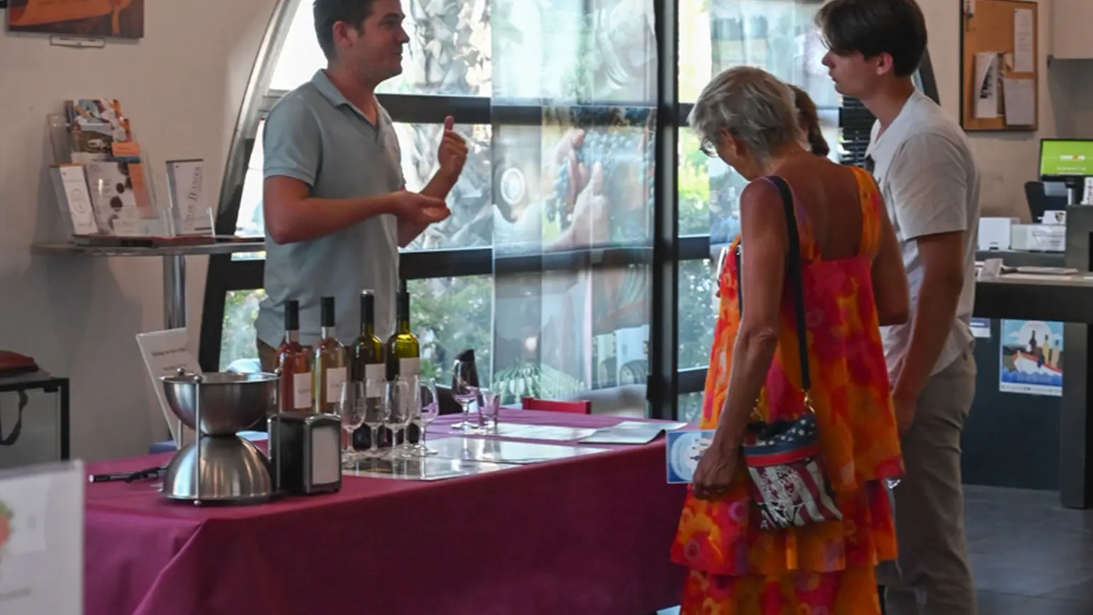 Espace de dégustation