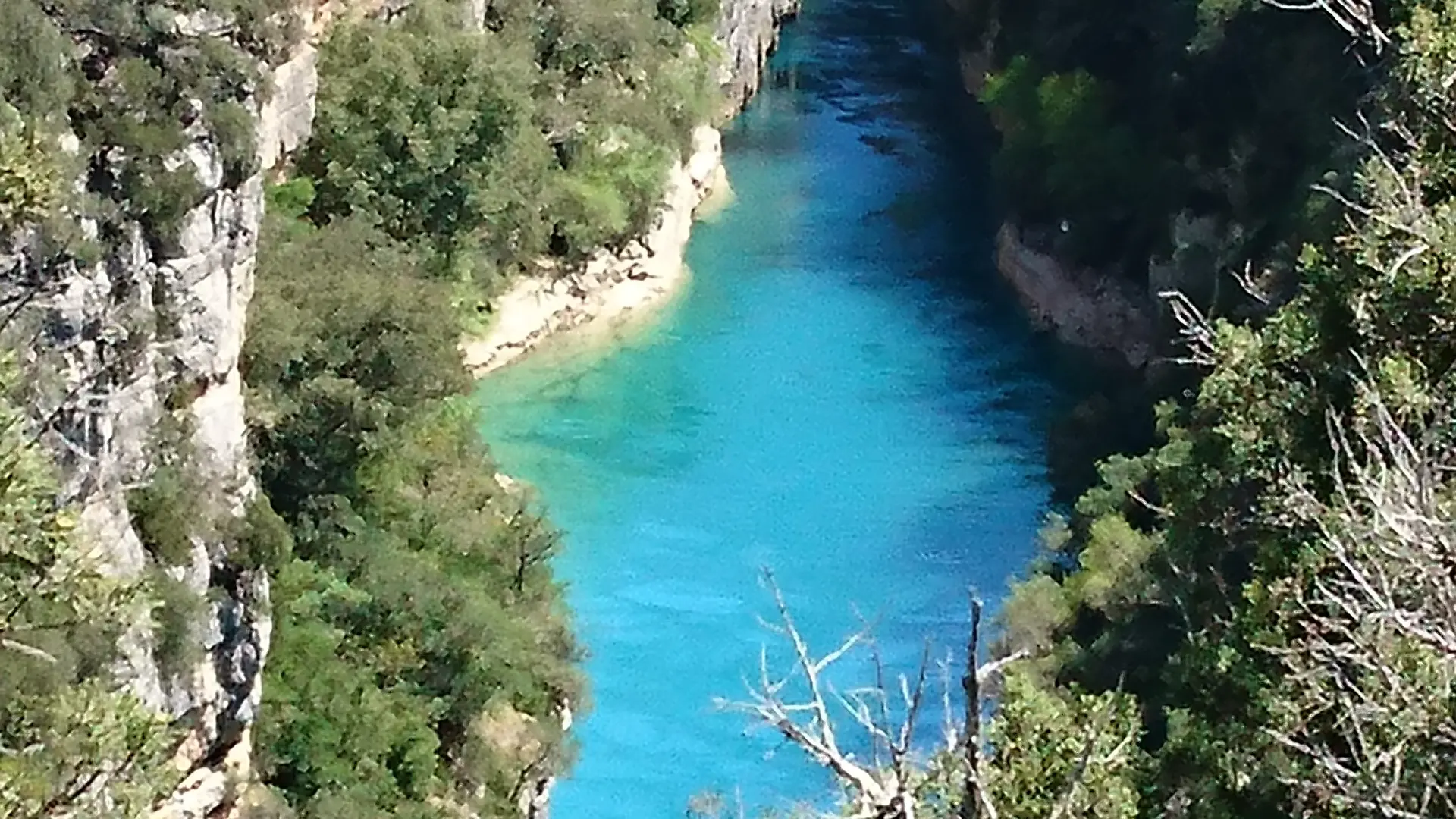 Les basses Gorges de Baudinard