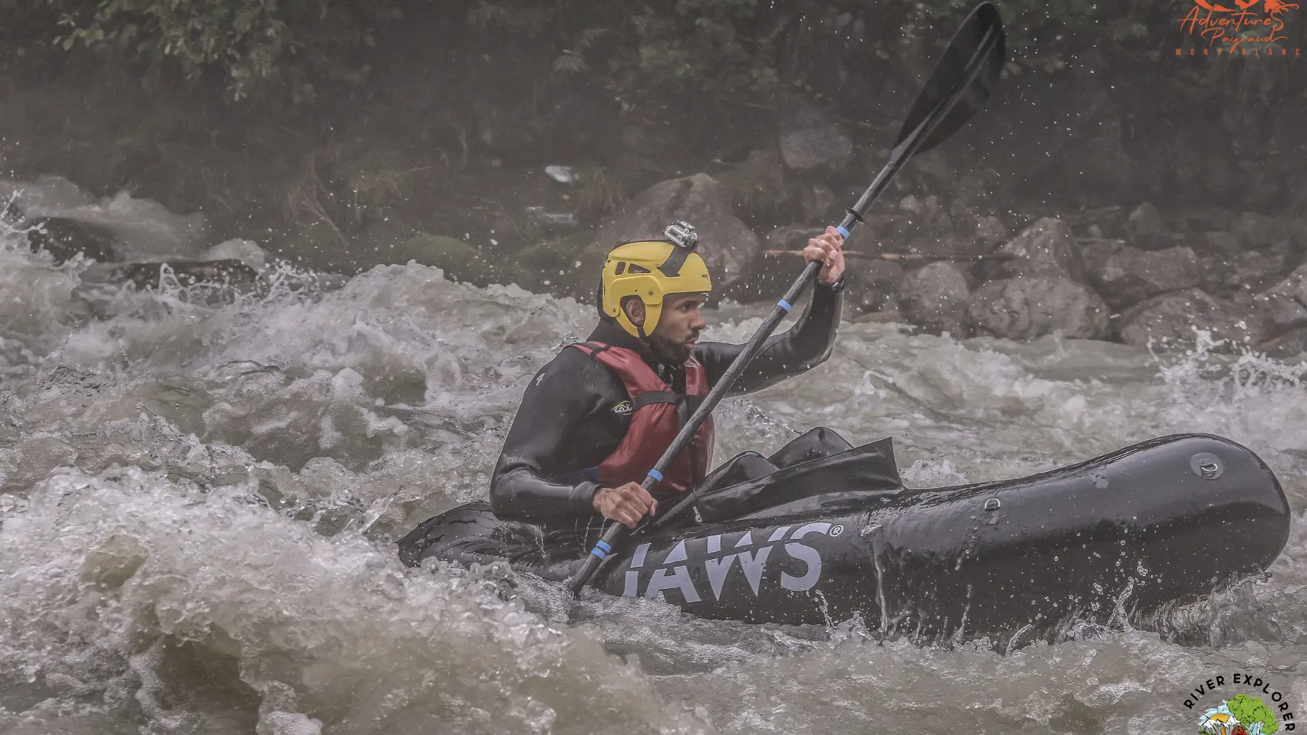 Packraft AVENTURES-ARVE-River Explorer Original - Adventures Payraud Session Raft ©