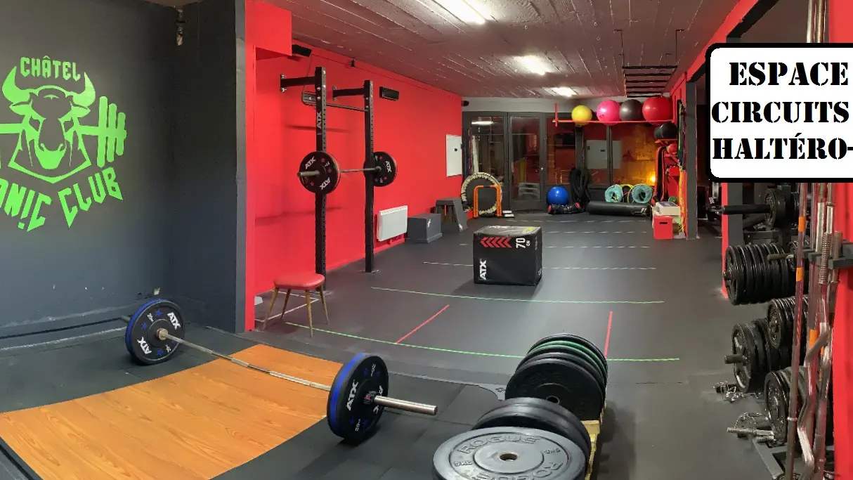 Espace cours, circuits training du Châtel Tonic Club