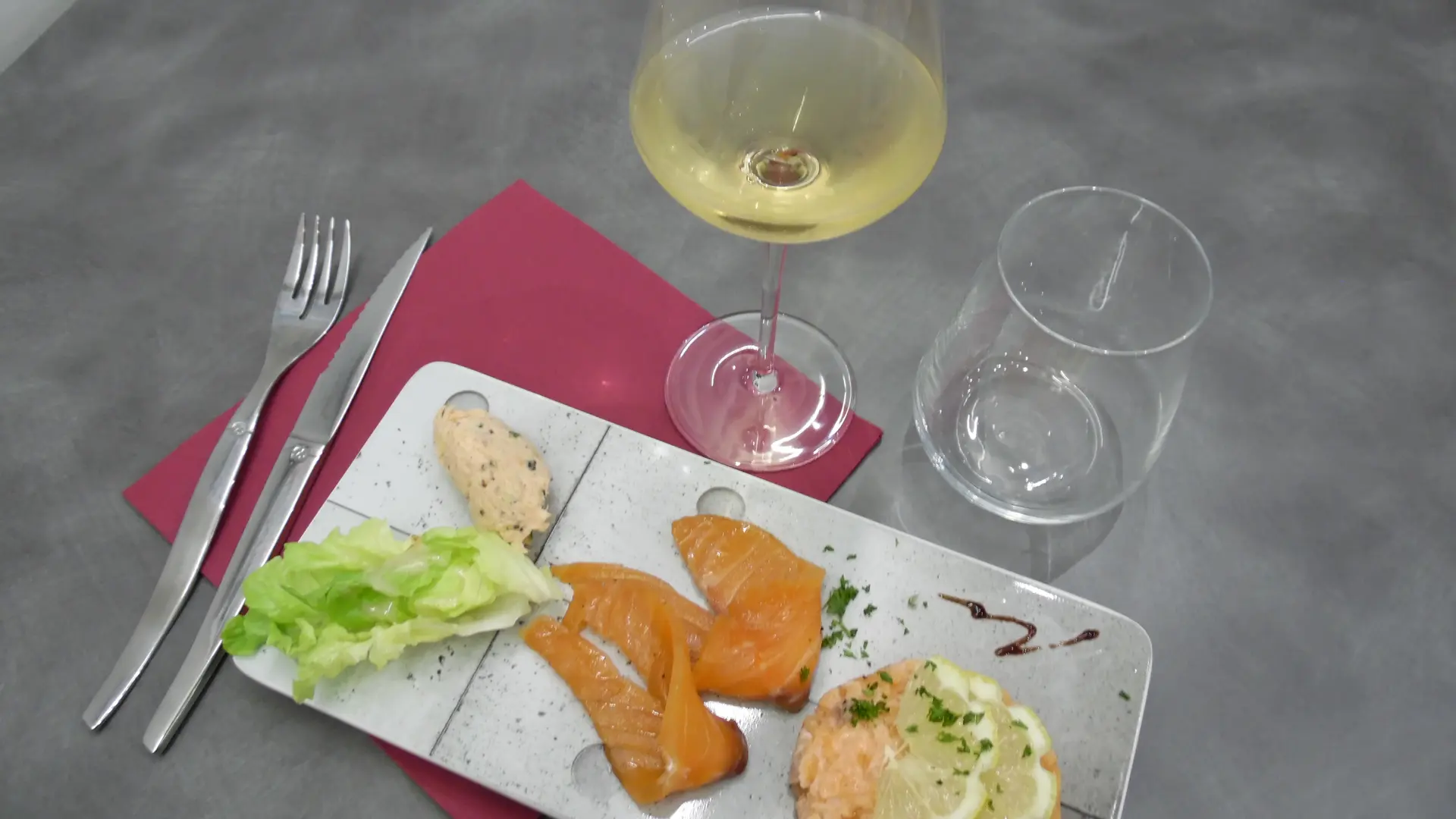 Déclinaison autour du saumon