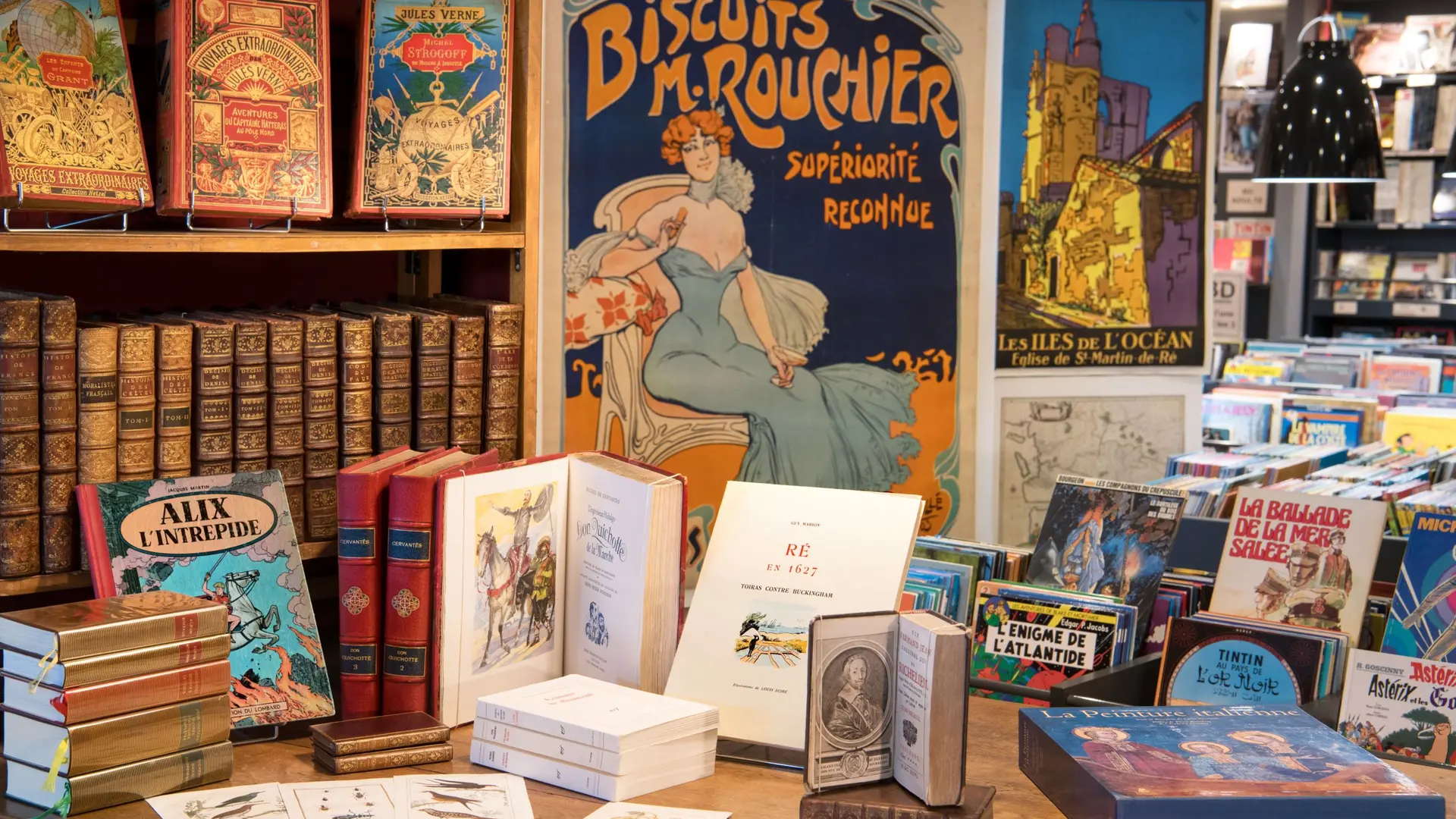 Sélection de la librairie