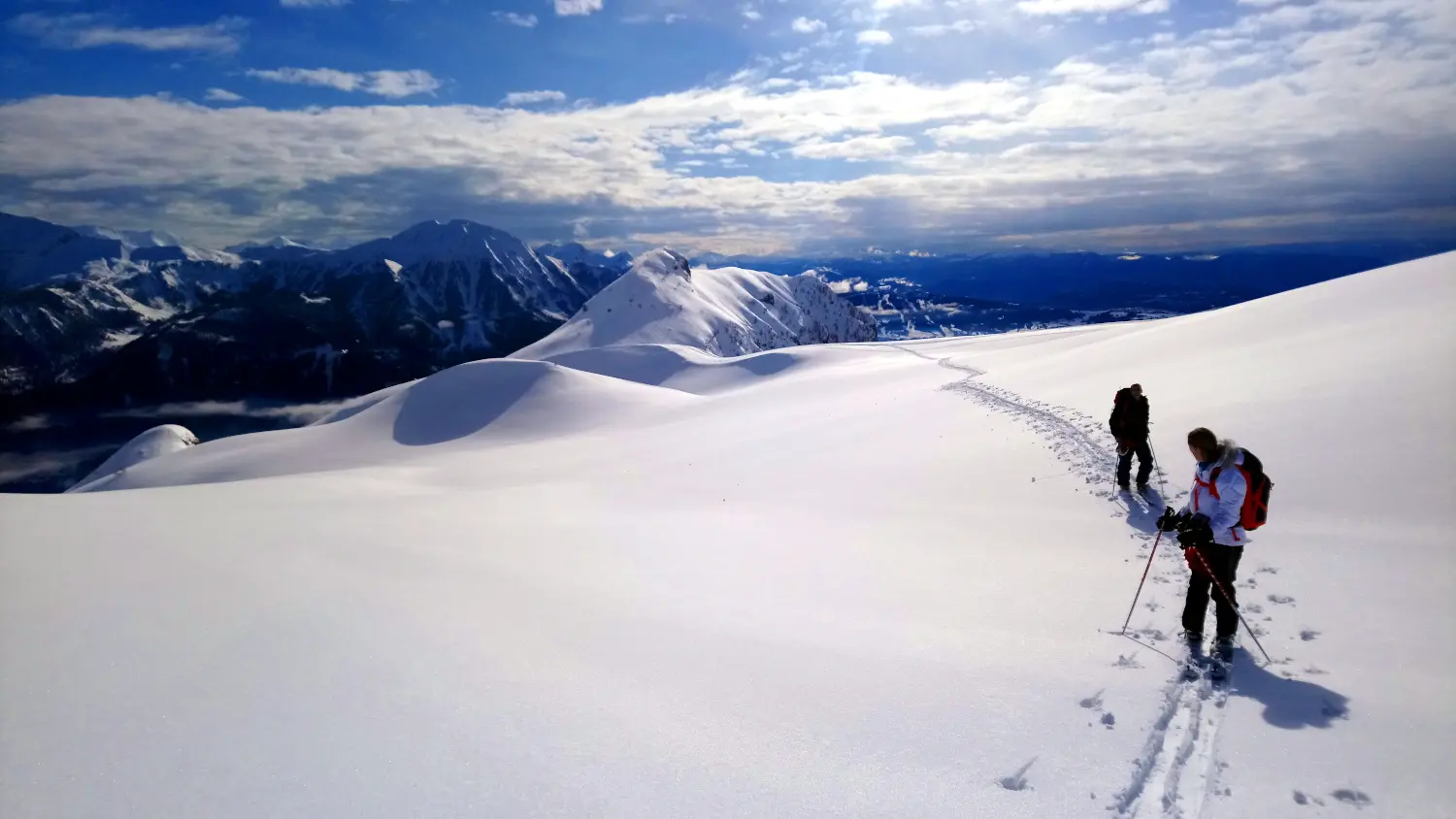 Ski de randonnée avec Eric Fossard