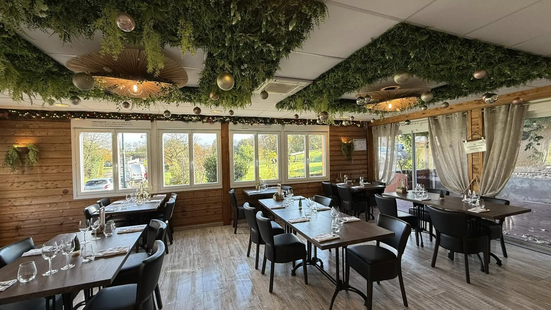 La salle du restaurant
