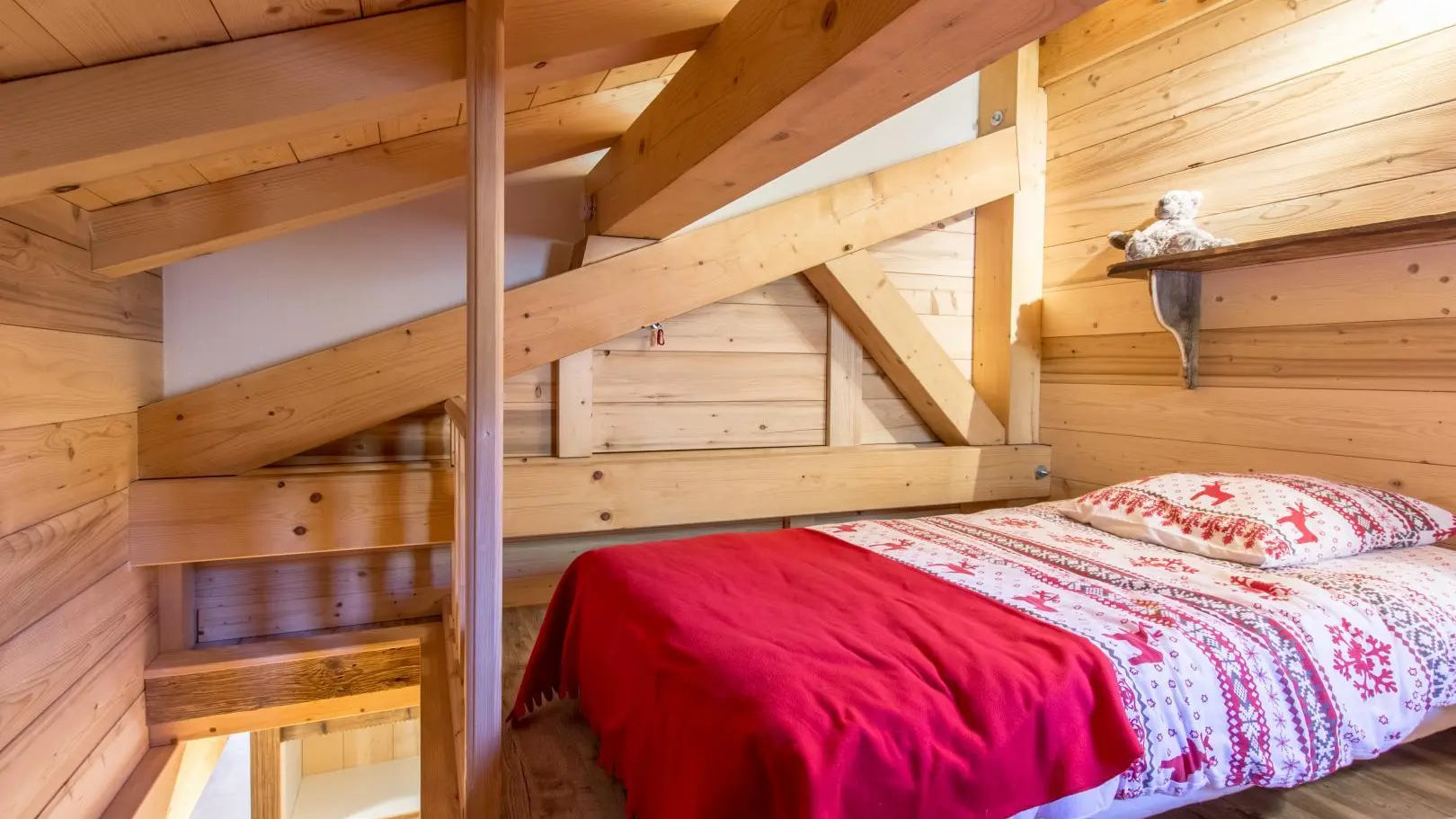 Mezzanine avec lit en 90 x 190