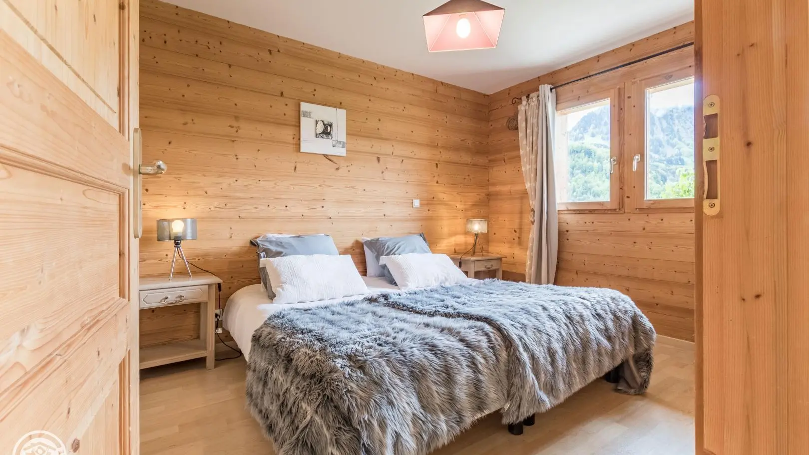 Chambre avec 2 lits simples