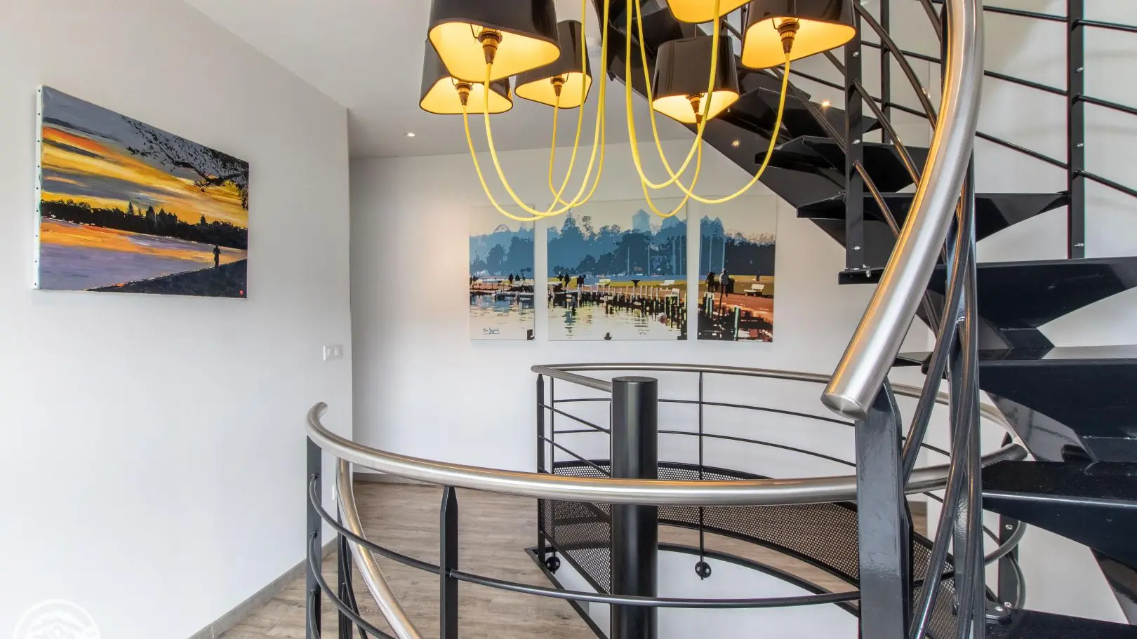 Au 1er étage du gîte